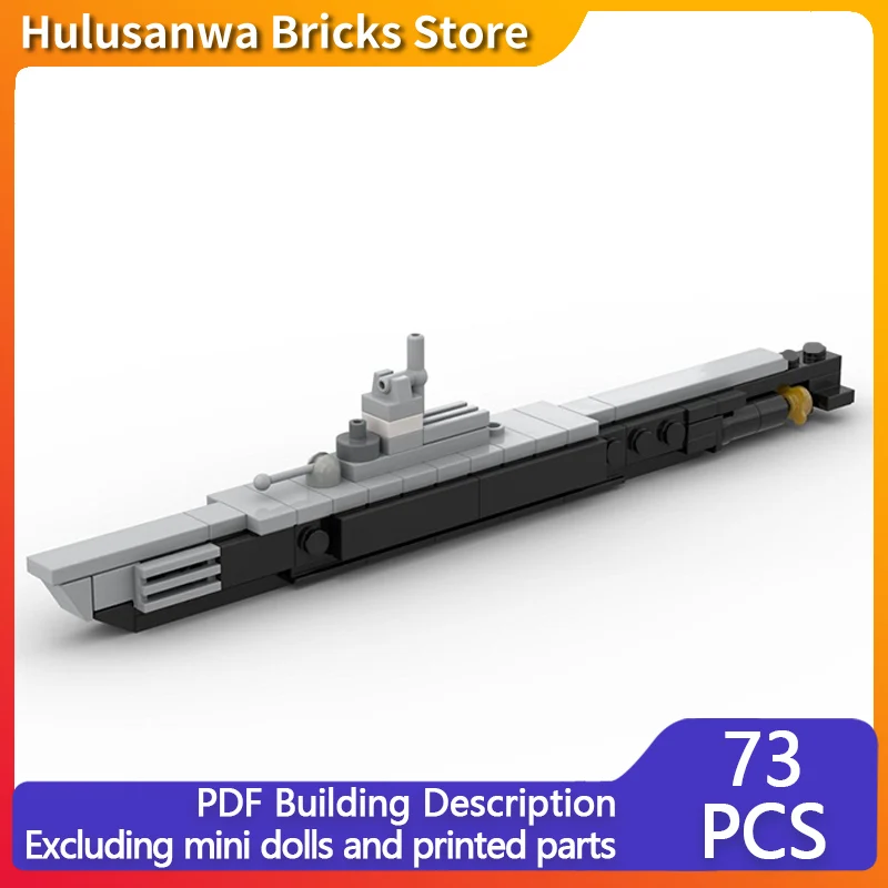 

Модель подводной лодки класса Gato MOC, строительные кирпичи, военное оборудование, модульные технологии, подарки, праздник, сборка, детские игрушки, костюм