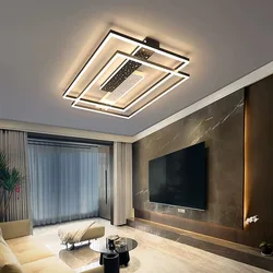 Luxurious Ceiling Lamp Modern Led Lights for Living Room Decor Light Fixture Bedroom Kitchen Chandelier Lustre Lamps Indoor