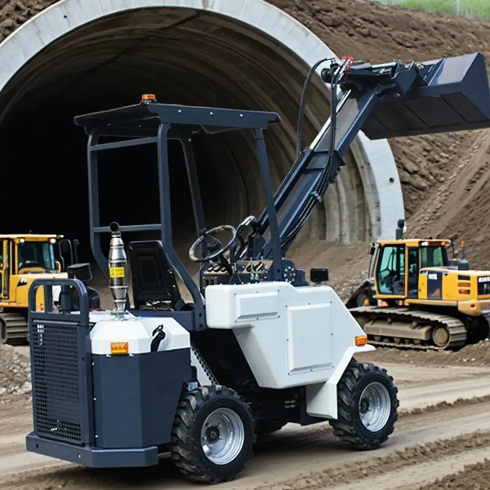 جرافة توجيه منزلقة هيدروليكية بالكامل معتمدة من CE، منتج مخصص للرافعات الصغيرة، توجيه منزلق وملحقاتها