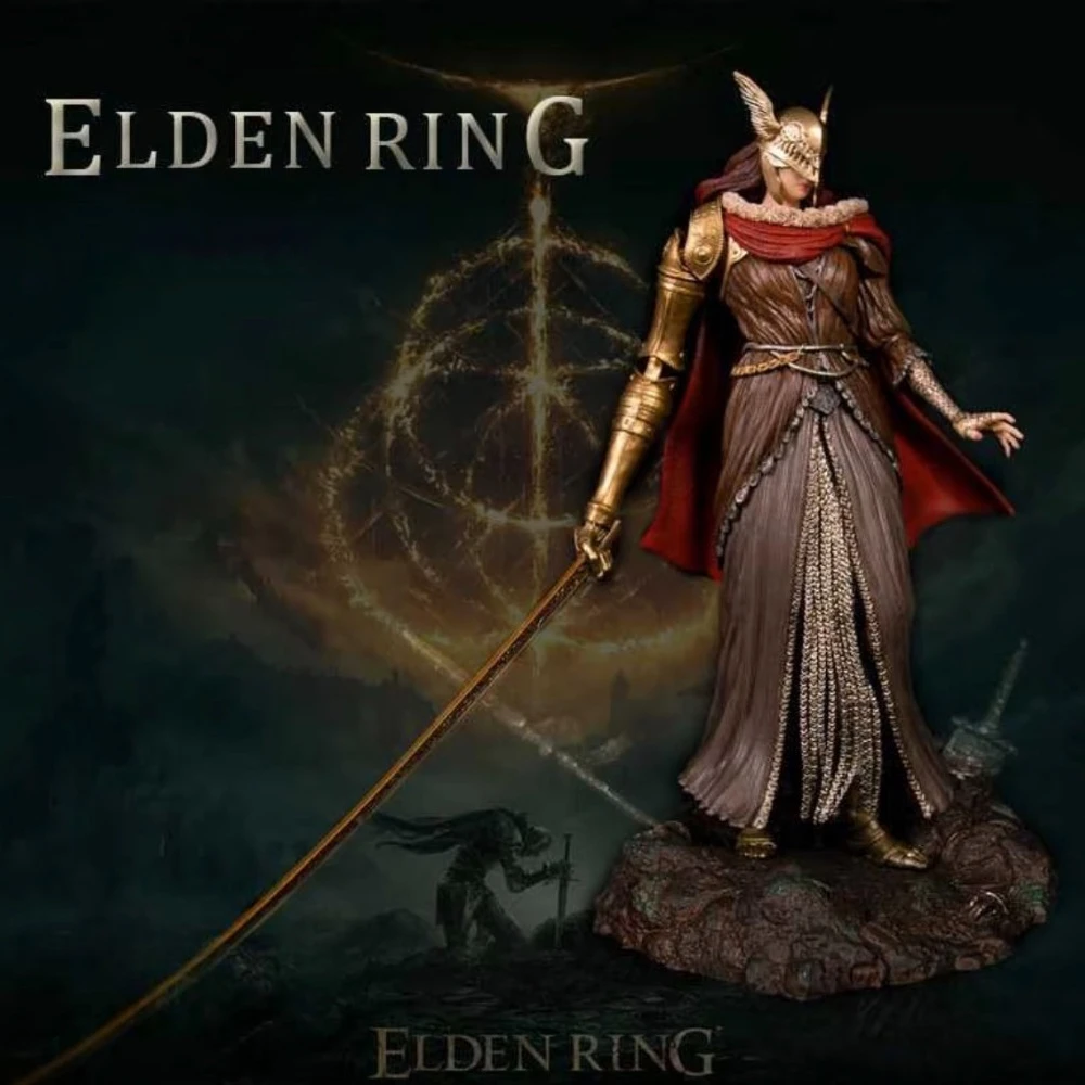 Figura de Anime de 24 cm/9,45 Pulgadas de Elden Ring, Figura de Acción de Malenia, Estatua de PVC, Adorno de Escritorio, Modelo Coleccionable, Juguetes, Regalos