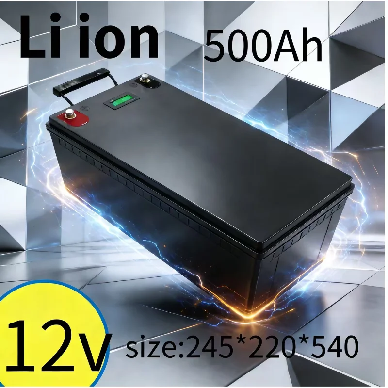 Heavy-Duty Waterproof 12V/12.8V 500Ah Lithium Battery | 4S Bluetooth BMS + 20A Fast Charger – Custom-Built for Golf Cart Cruise