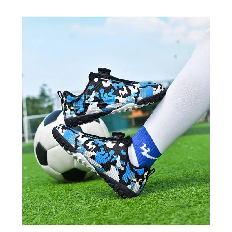 Sweat Fast Dry Artificial Turf Cleats Flexible Traction Studs for Local Sports Center Student PE Lawn Stadium Football Boots
