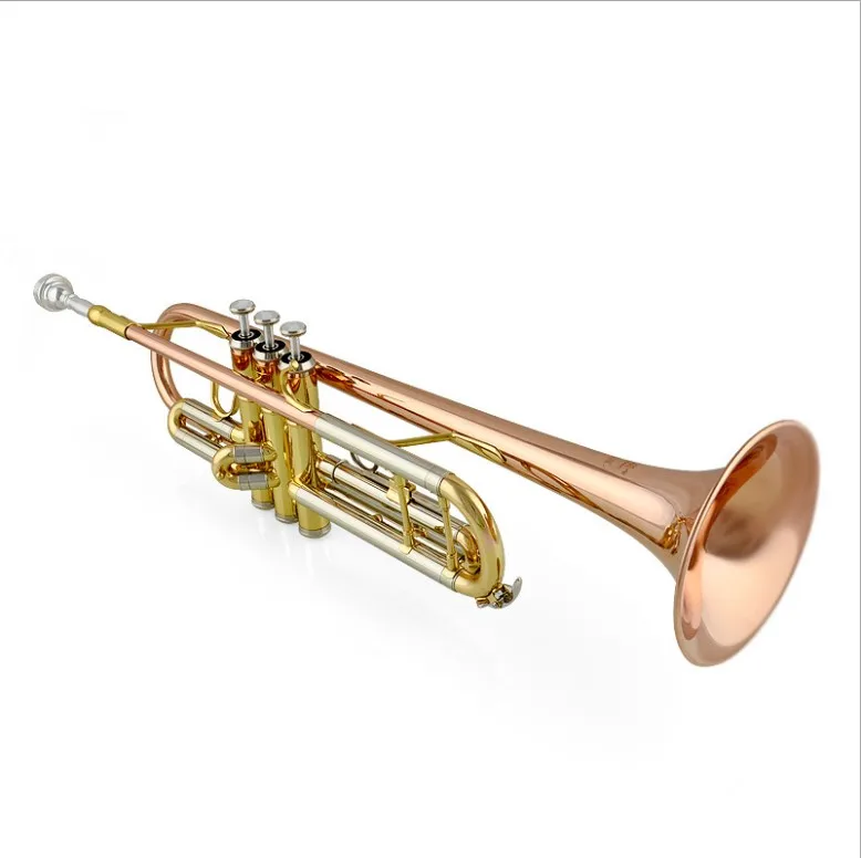 BB Tone Trumpet High Quality New Design Perfect Wind Musical Instrument For Music Learner Daily Practice Rehearsal