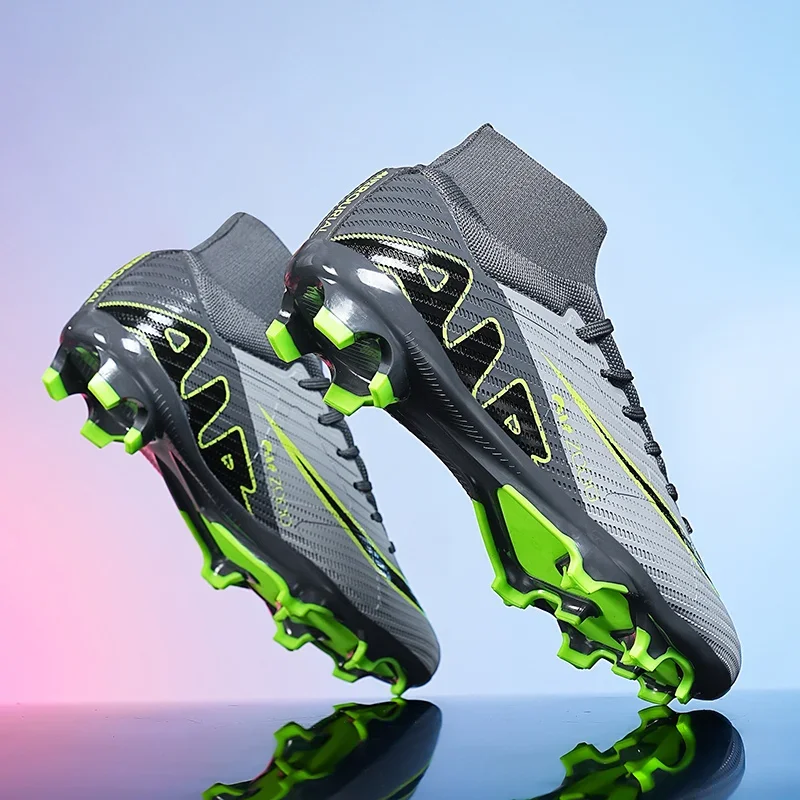 New Men Football Shoes Society Cleats Soccer Shoes Professional Indoor Football Field Boots Original Training Fast Sneaker Match image 2