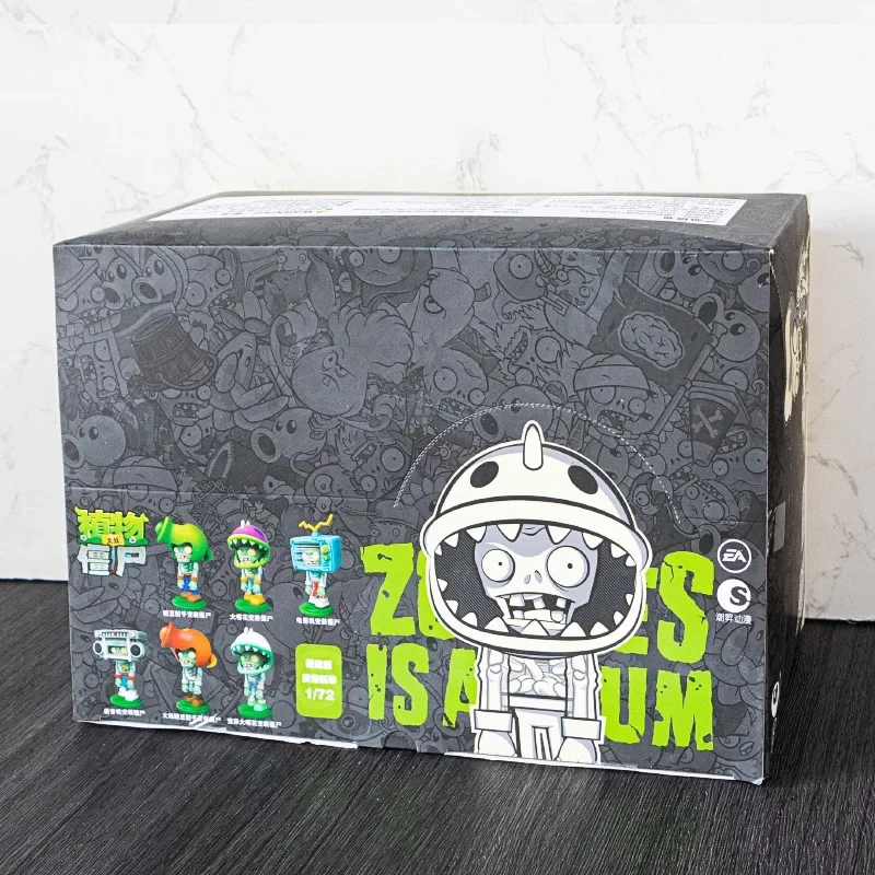Figuras del festival de plantas vs Zombies, caja ciega, juego de lotería, juguetes, truco de magia, modelo de regalo favorito