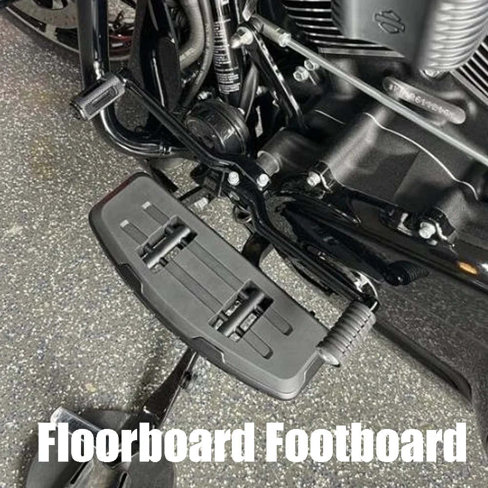 For CVO Road Glide FLTRXSE /ST 2024 2025 Driver Twin Rail Floorboard Footboards