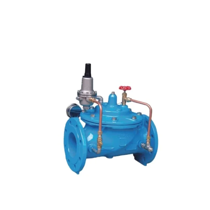 water flow control pressure reducing valve