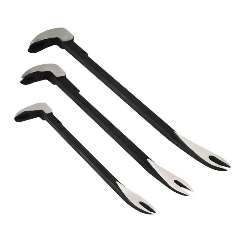 Cats Paw Nail Puller Carbon Steel Cats Paw Pry Bar Hammer Design Crowbar Tool Flat Pry Bar Nail Extractor Tool for Professional