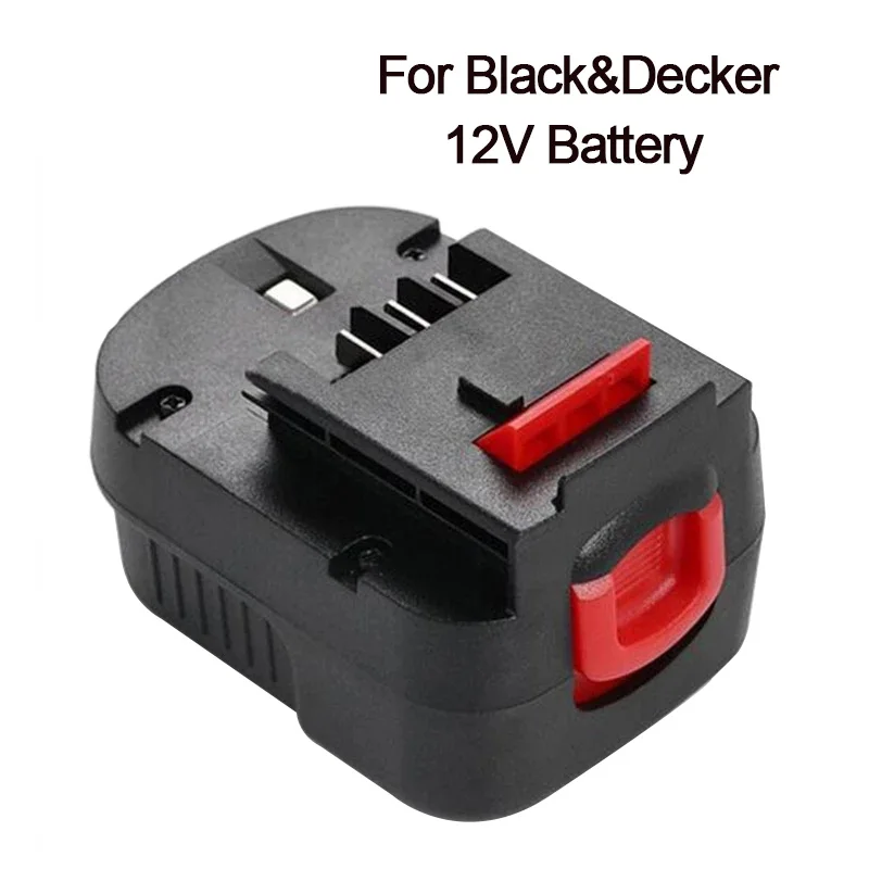 

For Black&Decker 12V 2/3/3.6Ah Power Tool Battery A12 A12-XJ A12EX FS120B FSB12 HPB12 D12PSK BDBN1202 BDG1200K BDGL12K Batteries