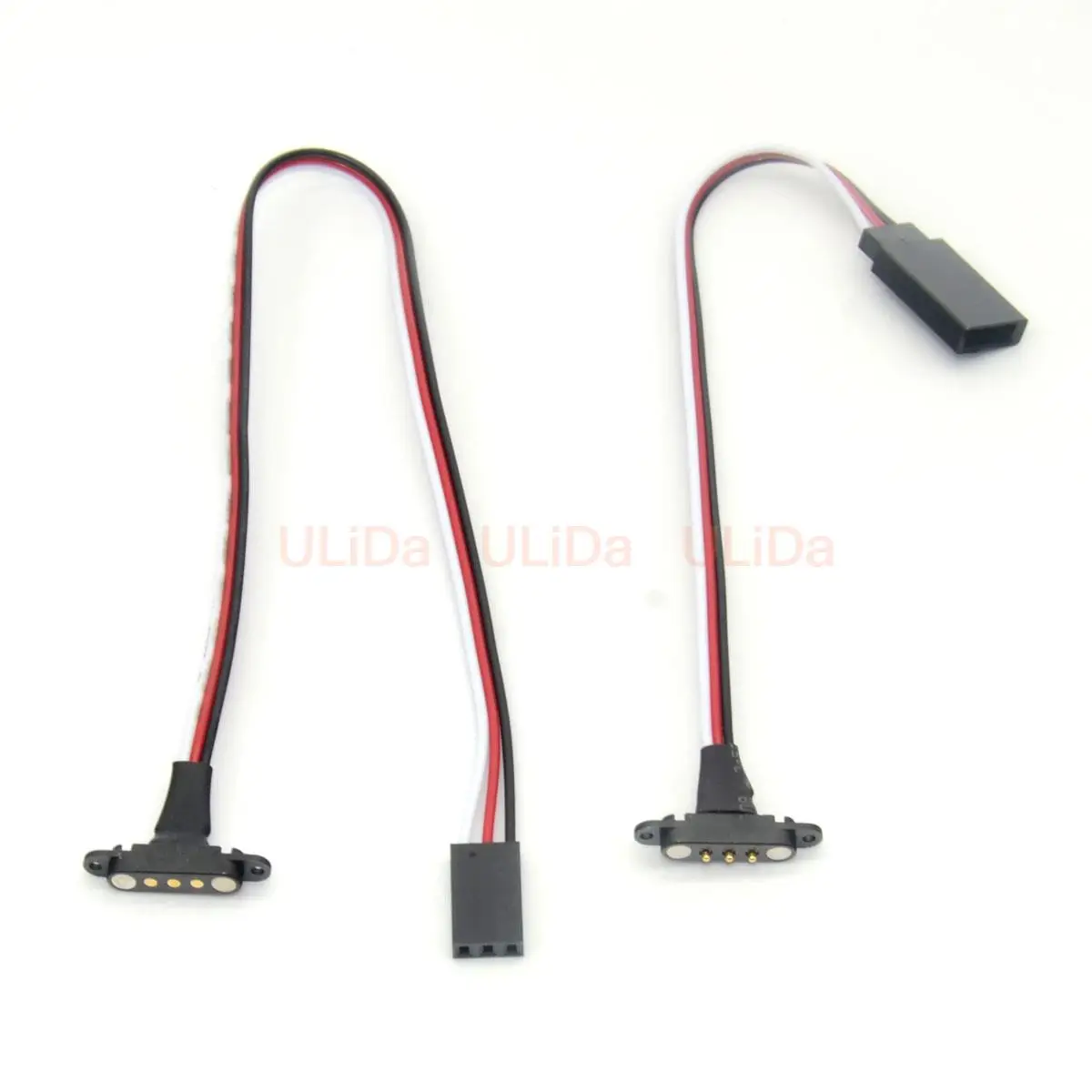 Magnetic Extension Cable JR Wire Connector For RC Crawler Car TRX4 Tamiya Truck Volvo Kyosho Miniz Models