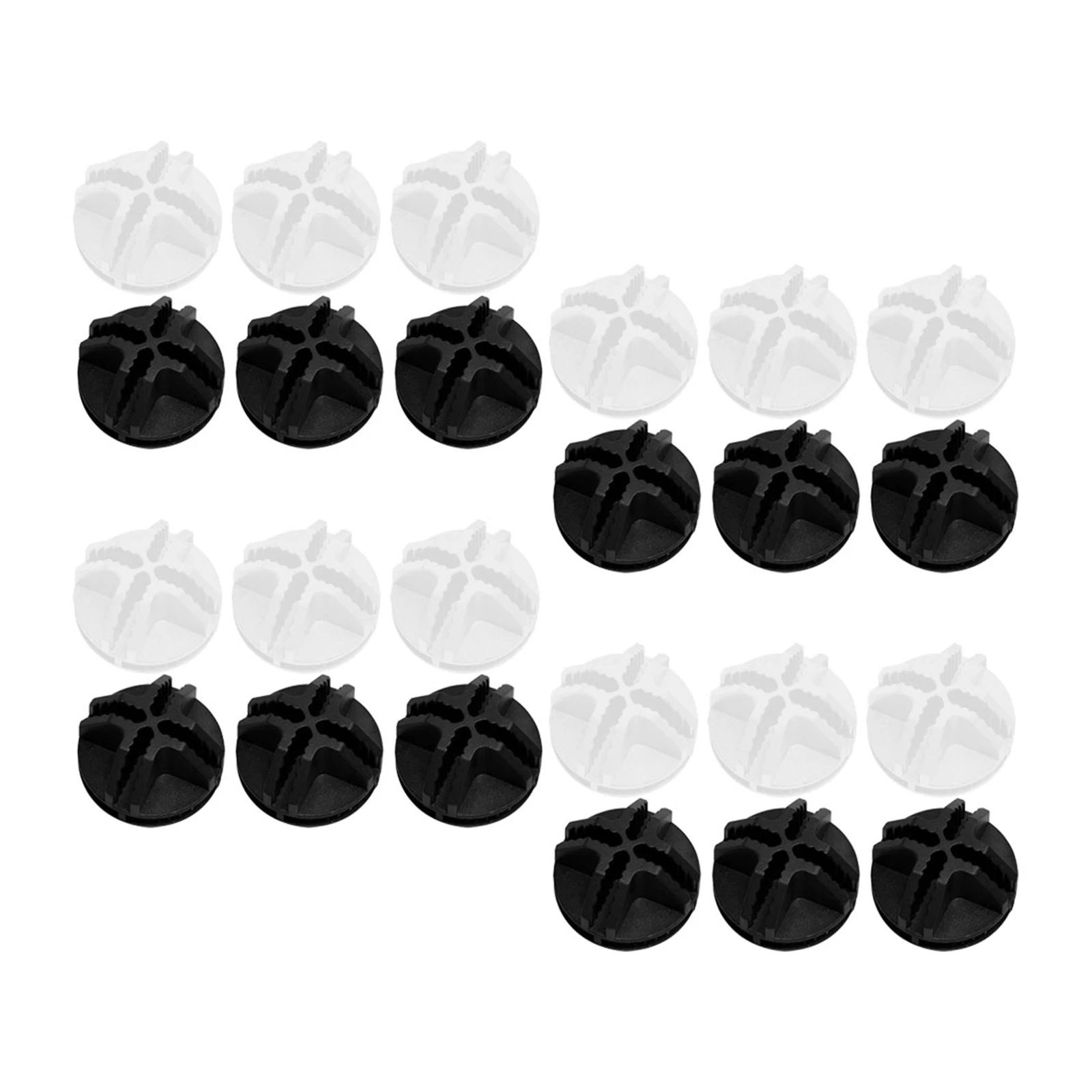 

30pcs Plastic Net Panel Connectors Sturdy Detachable For Diy Storage Shelving Cage Playpen Fence Cabinet Buckles Organizer