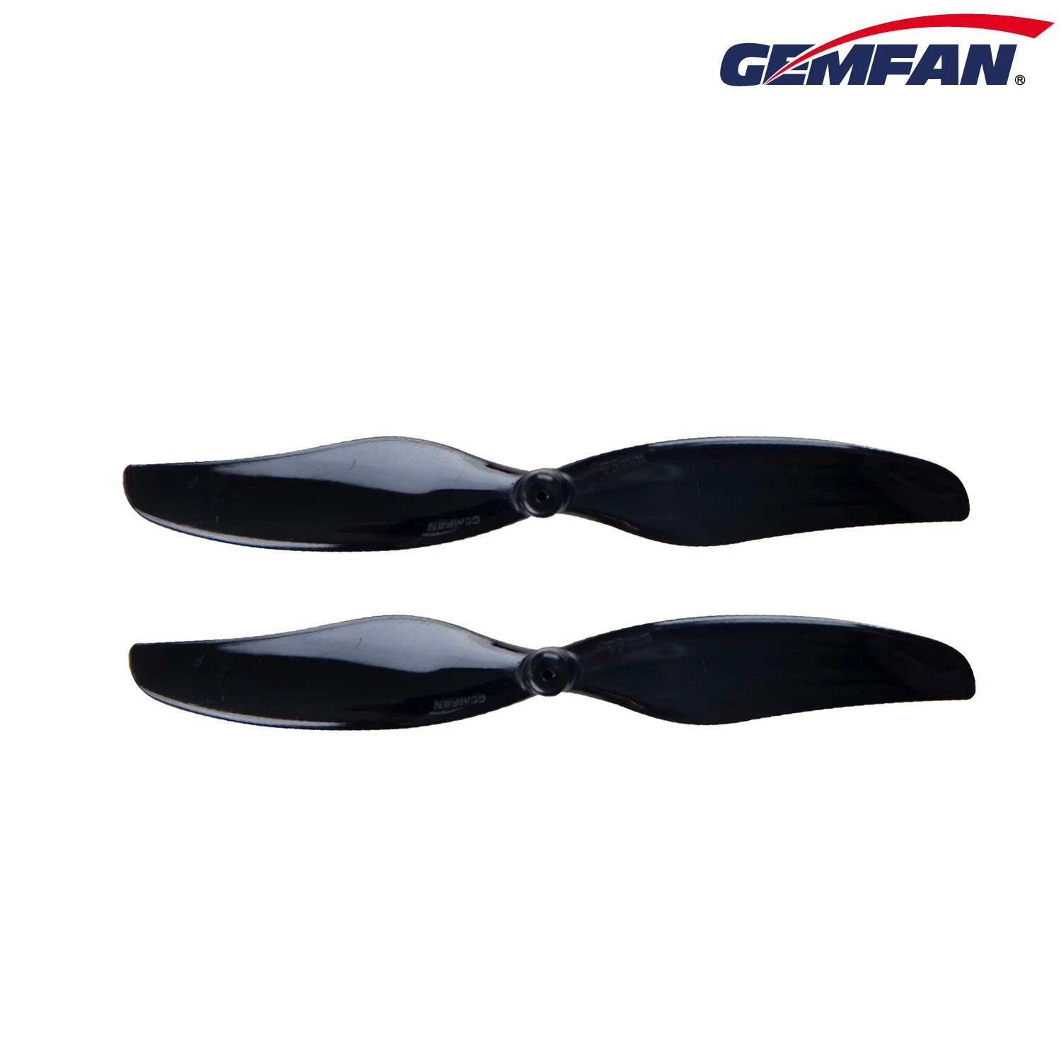 4 pairs Gemfan Hurricane 75mm 2-Blade Propeller 1.0mm/1.5mm Hole T Mount for RC Drone FPV Racing Toothpick Frame