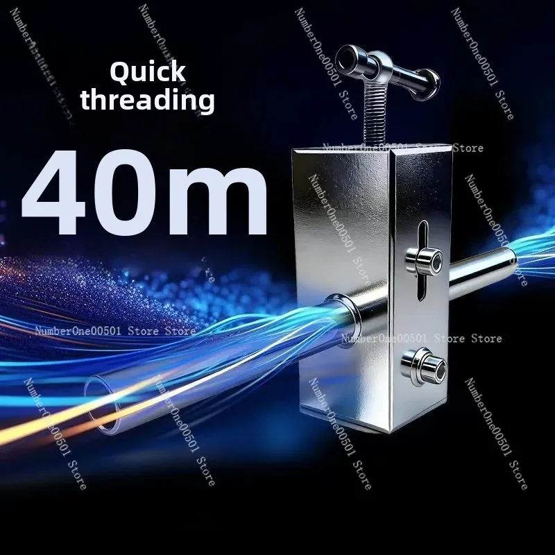Electrician Threading Machine Universal, Fast Wire Puller for Construction and Plumber, Quick Wear Resistant Cable Tool