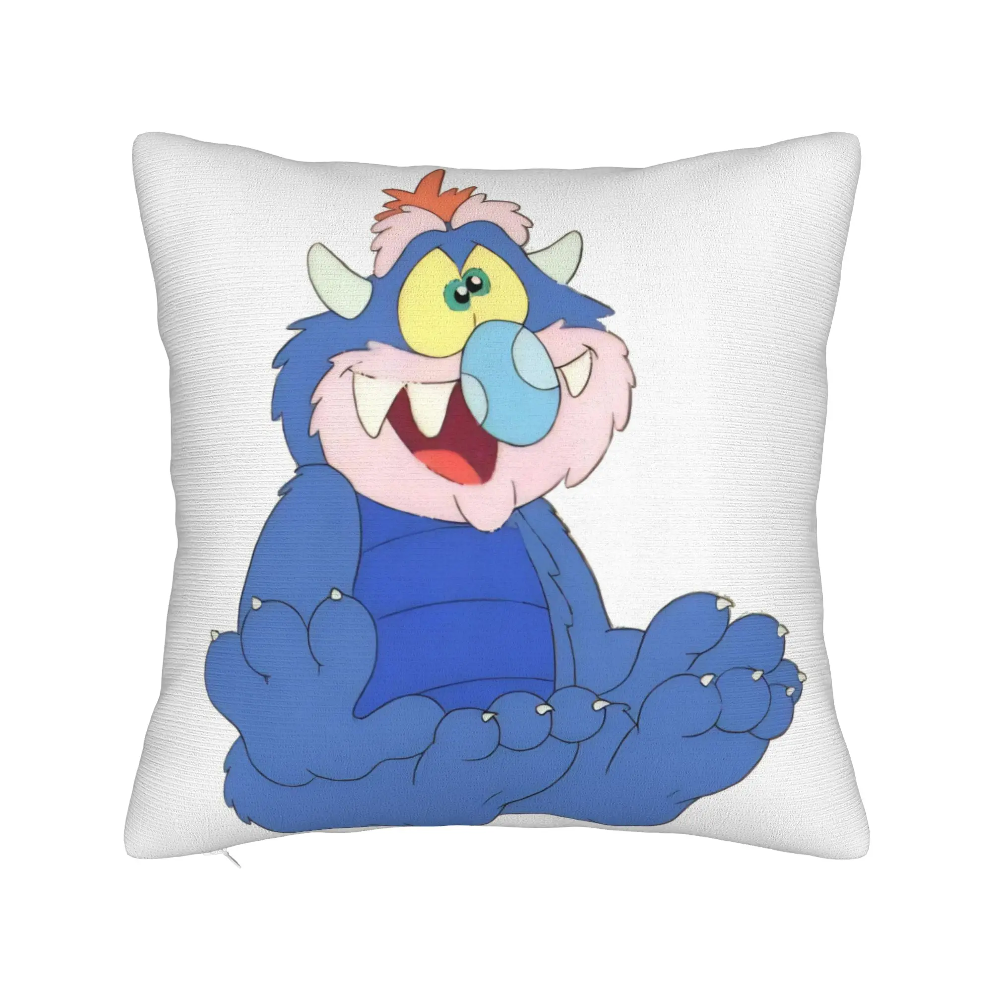Decorative Pillowcases My Pet Monsters Cartoon Stuff Seater  Throw Pillow Case Cover Square Style Multiple Sizes