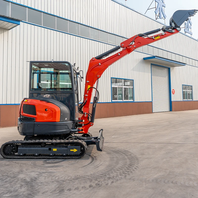 Wholesale Price Wear-resistant Hydraulic Small Crawler Digger Multifunction Garden Mini Excavator Yanmar Engine Motor