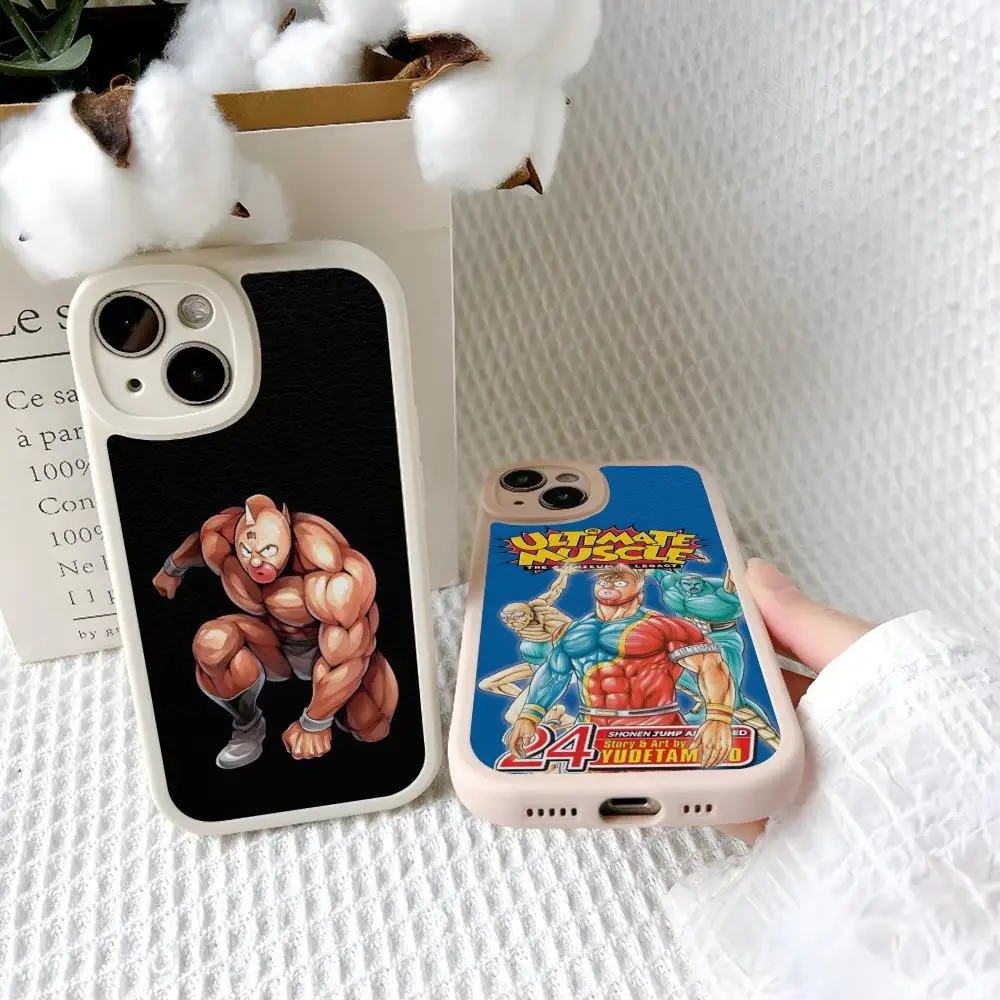 Ultimate Muscle The Kinnikuman Legacy Phone Case For Iphone 15 14 13 12 Pro Max 11 Mini X Xr Xs 7 8 Puls Lambskin Silicone Cover