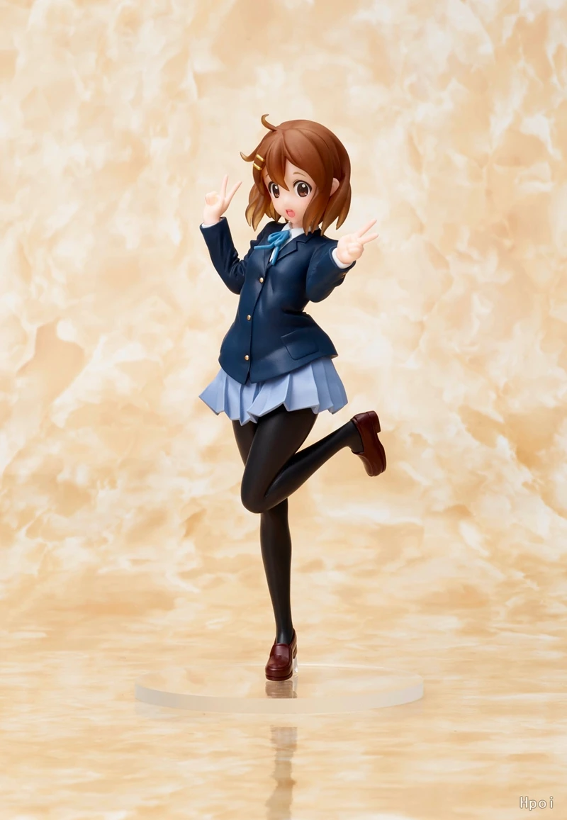 18cm Kawaii Girl hiracawa Yui Anime Figure K-ON! Action Figure Nakano Azusa Akiyama Mio Figurine collezione PVC modello bambola giocattoli