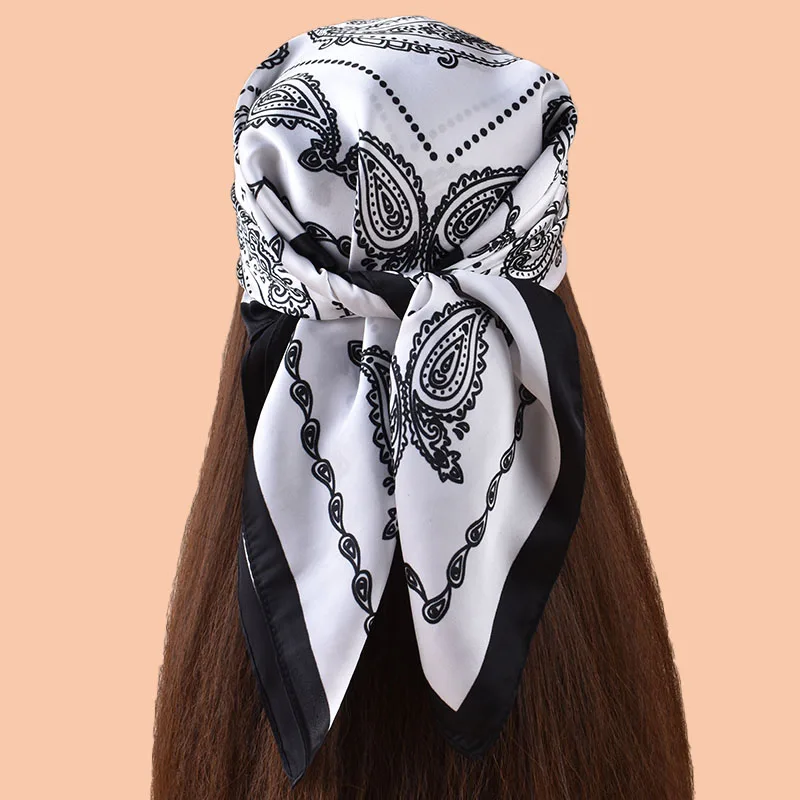 

1 шт., 27,56x27,56 дюймов, бандана с цветочным принтом, женский платок в богемном стиле, повязка на голову, идеально подходящая для улучшения вашего вида