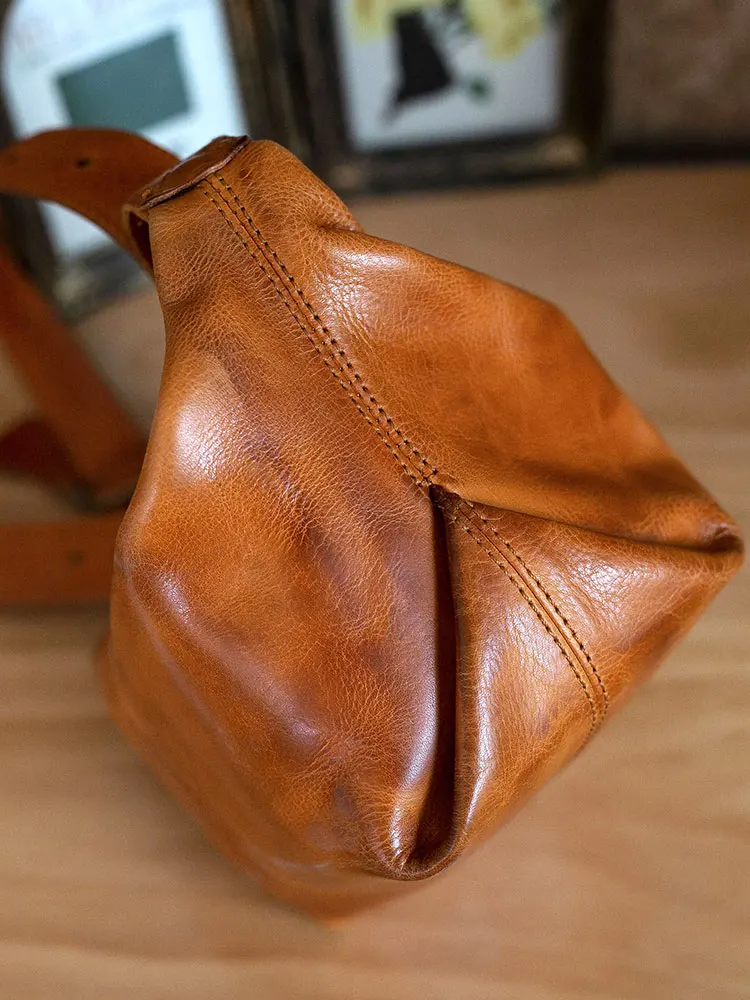 PNDME Outdoor täglich lässig Luxus echtes Leder Frauen kleine Umhängetasche Wochenende Party Designer handgemachte Damen Umhängetasche