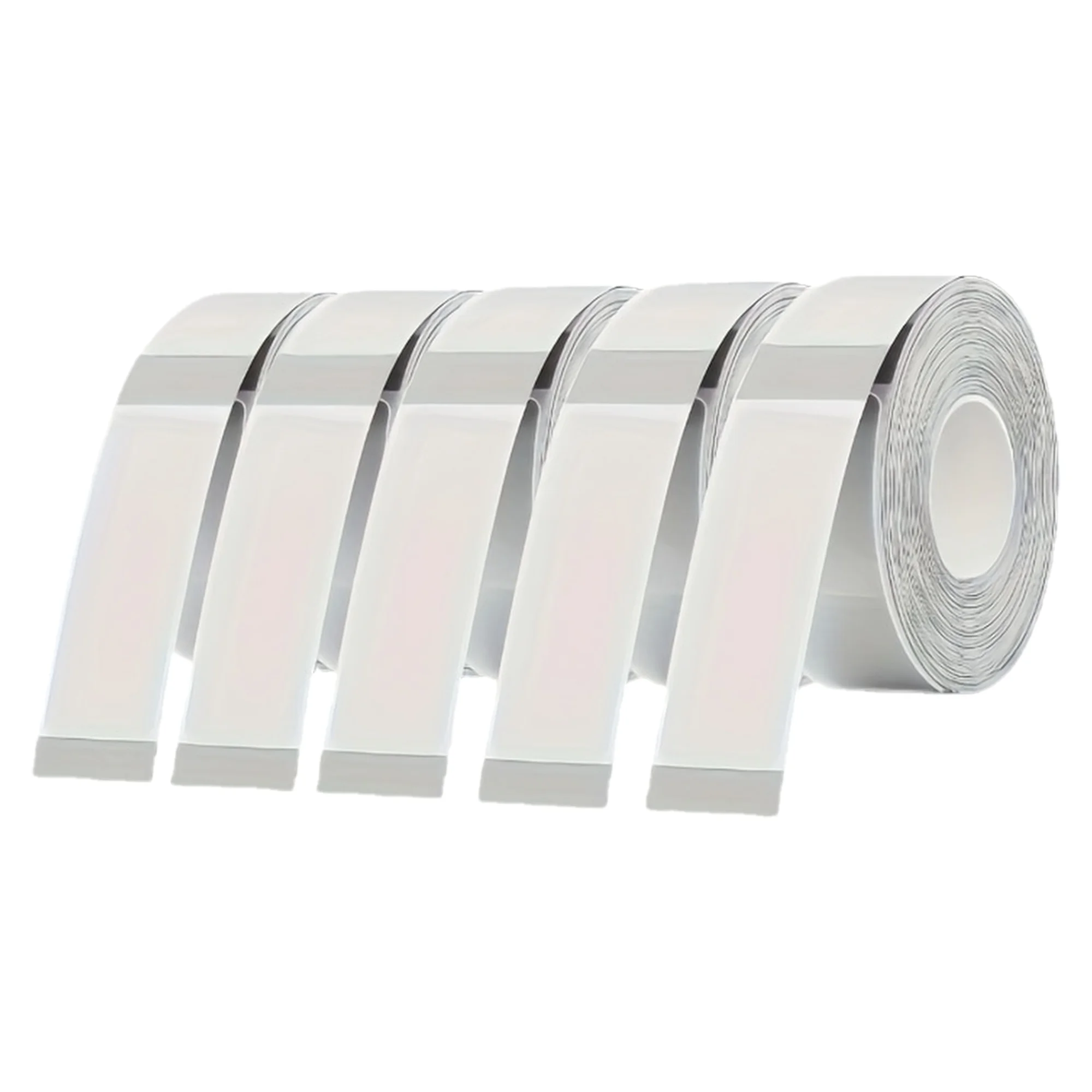 

800 листов (5 рулонов) Прозрачная лента для этикеток, 14 мм x 40 мм/12 мм x 40 мм, совместимая с D30/D35/P11/P15, водонепроницаемые бумажные этикетки