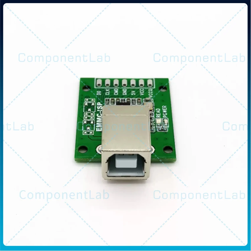 1-5pcs AU6438BS Chip 3-Wire EMMC-ISP High-Speed Flying Lead Tool USB-B Port PC Communication