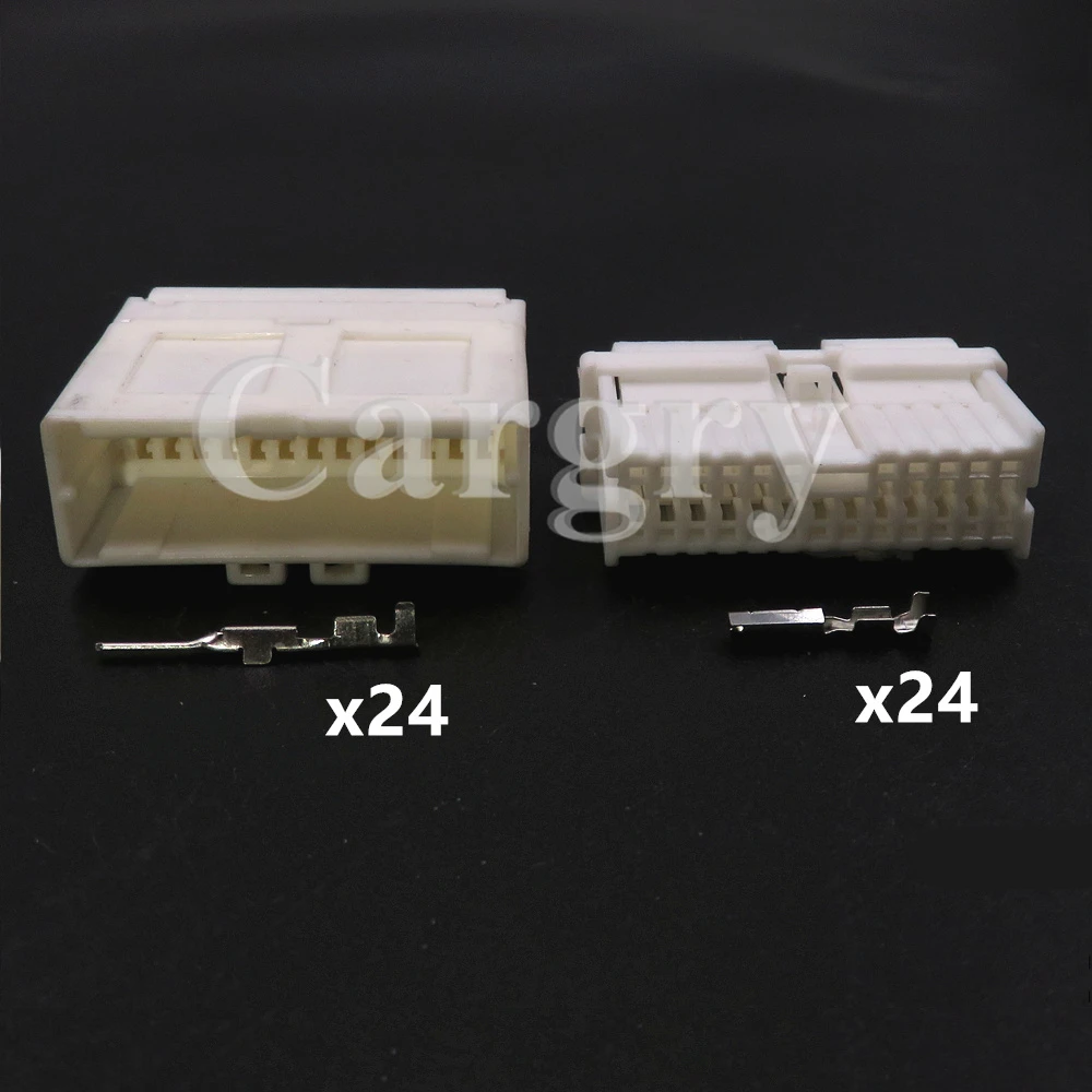 1 Set 24P 1123364-1 1123387-1 AC Assembly Auto Plastic Housing Unsealed Connector MG653033 Car Electric Cable Socket Parts