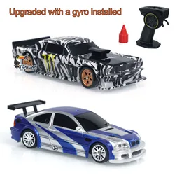 Gifts Outdoor Toys 1/43 2.4g RTR Gyro RC Mini Race Cars Controlled Drift Car 4WD High-Speed Motor Vehicle Model for Boys TH23884