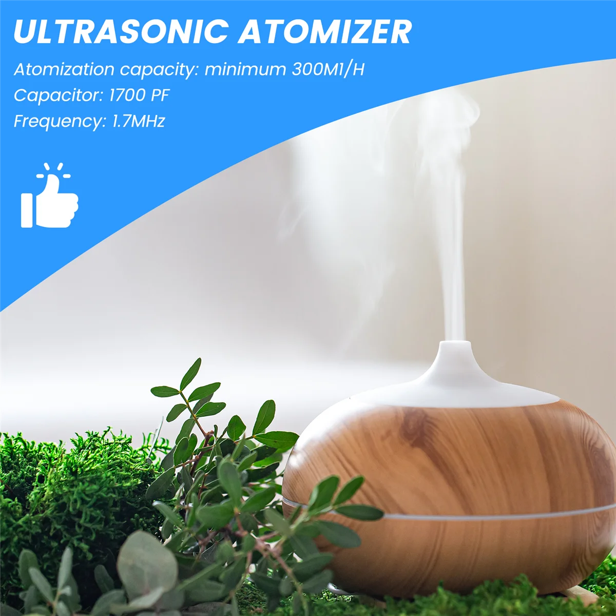 5 Pcs 16mm 1.7MHz Ultrasonic Mist Maker Transducer Humidifier Parts