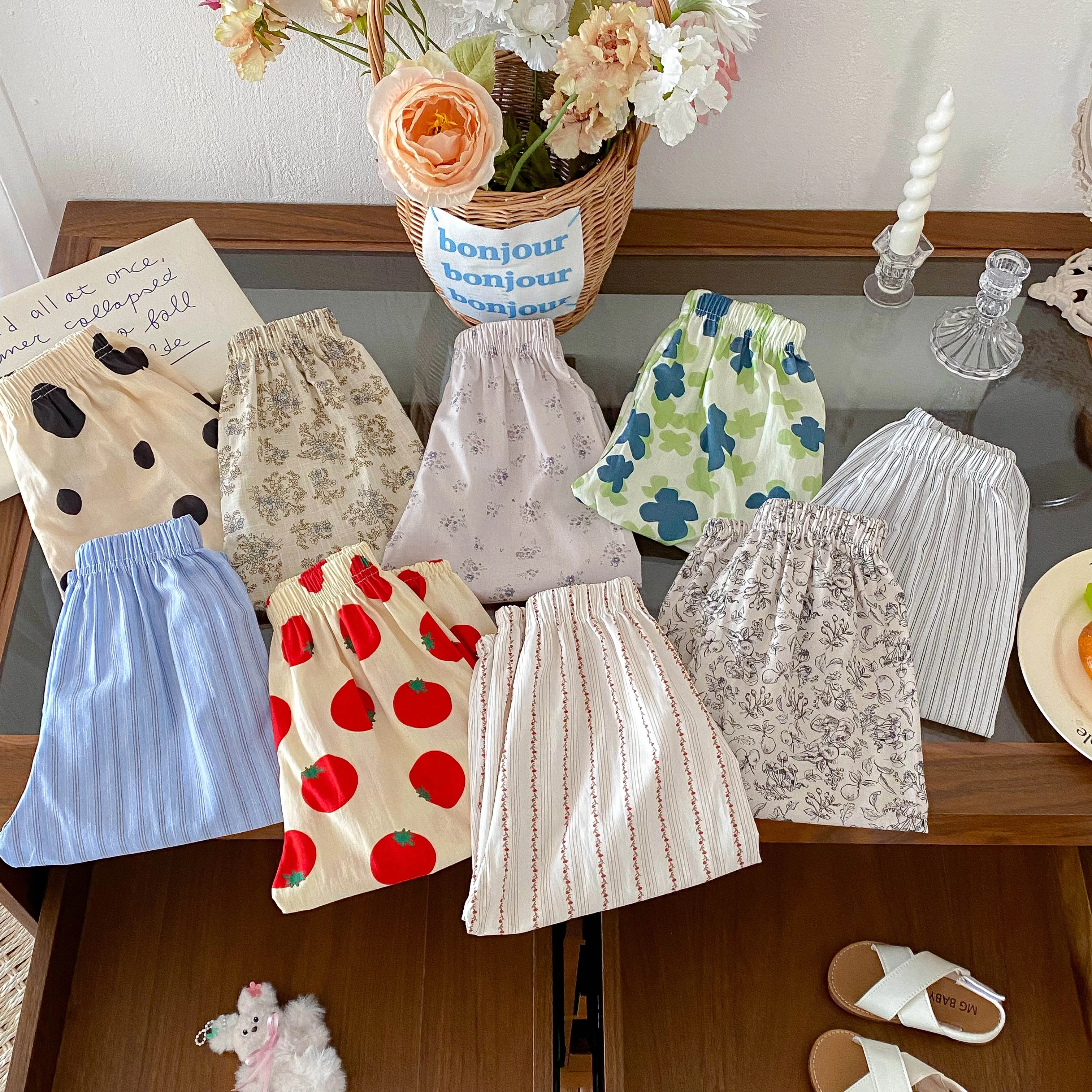 أطفال الصيف السراويل الفتيان الطفل رقيقة فضفاضة سراويل تقليدية ملابس خارجية للأطفال جديد بسيط تنوعا السراويل سراويل تقليدية الموضة