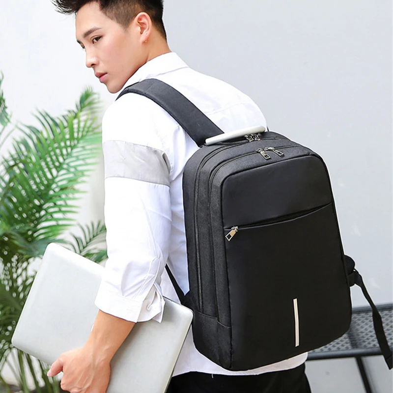 Buylor Anti-theft Combination Lock Laptop Backpack 15.6 Inch Large Capacity Bag Business Slim Backpack With Computer Compartment