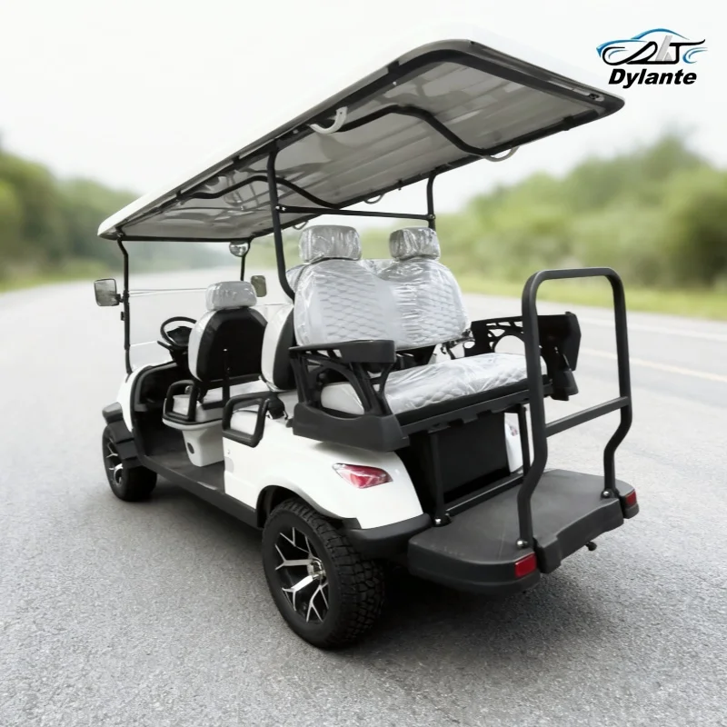 

Street Legal 2, 4, 6-местная тележка для гольфа, солнечные панели, самокат для гольфа для взрослых, внедорожные тележки для гольфа с литиевой батареей, электрические быстрая доставка