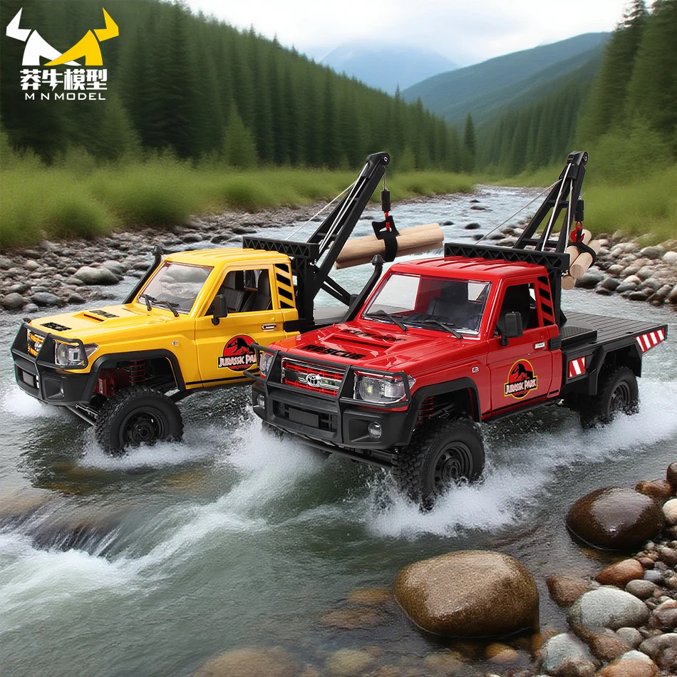 

MN MODEL 1/12 4X4 RC Wading Engineering Vehicle Diving Dinosaur Off-road Tour Car Climbing Truck Rescue Rock Crawler Adult Toy