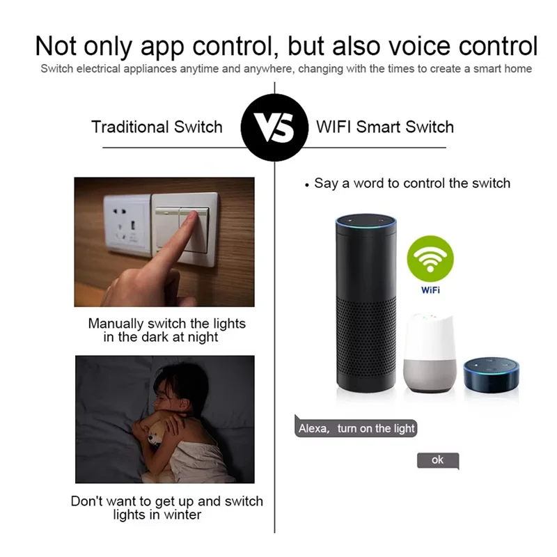 Nieuw! Wifi Smart Switch 7-32 V 10A Relais Controller 433RF Gate Garage Opener Smart Leven Tuya APP zelfsluitende Relaismodule