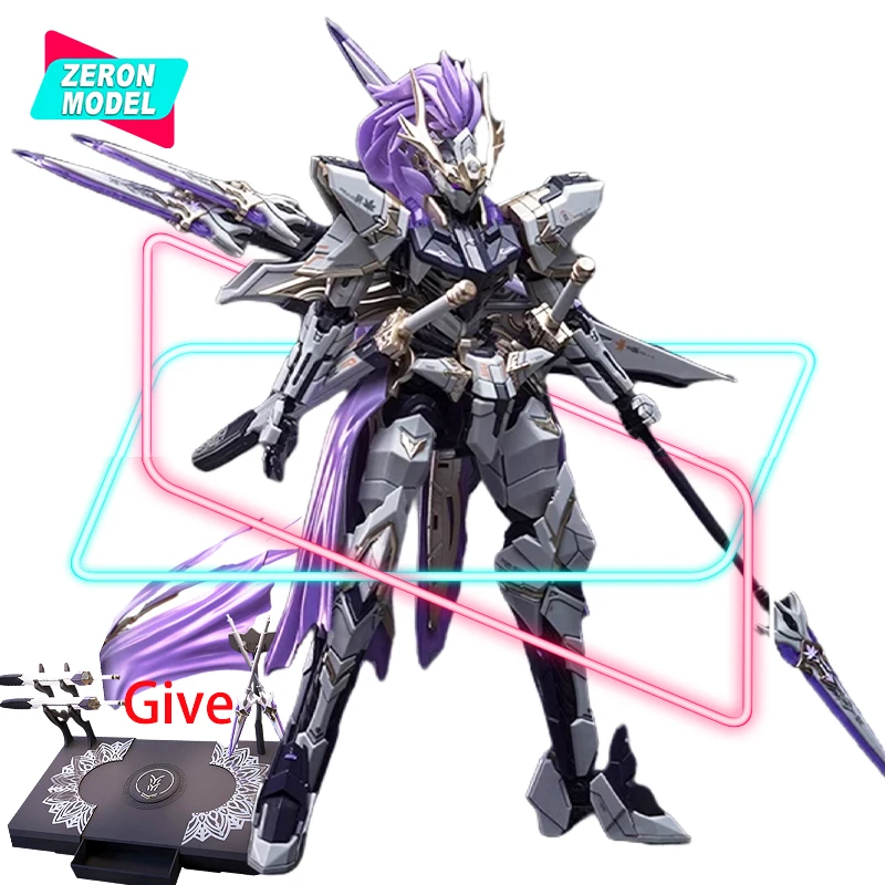 

Aether XUANHUA STUDIO God Flame Keade Model Kit Code-Z-07 1/100 MG Ver.Aether X Aether Statue 23cm Assembly Model Toy