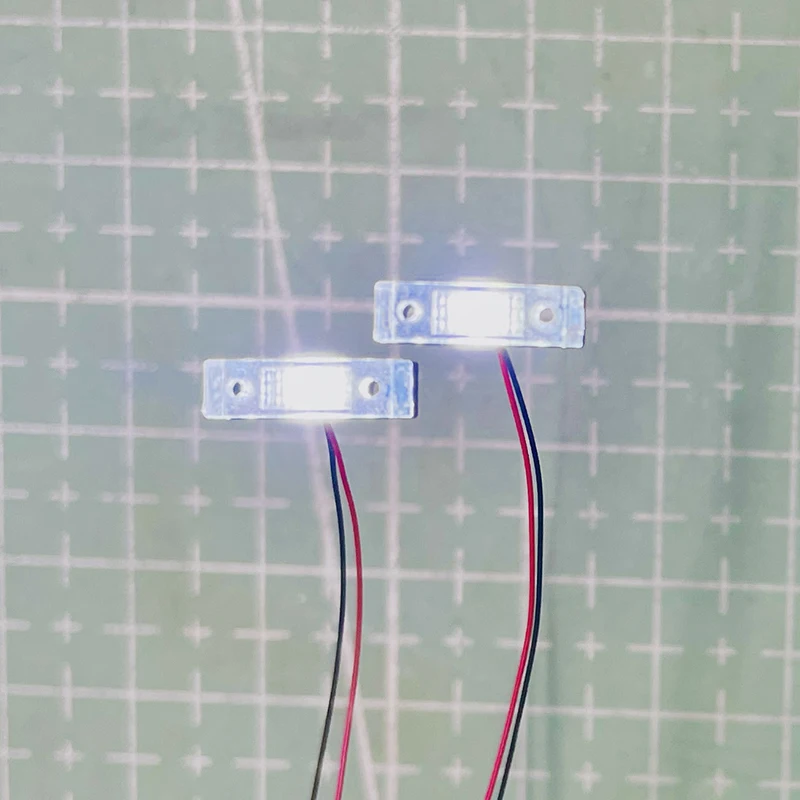 LED 3V Simulations-Positionsleuchte, Breitenanzeigeleuchte für 1/14 Tamiya RC Truck SCANIA 770S R620 VOLVO BENZ Arocs MAN TGX Car