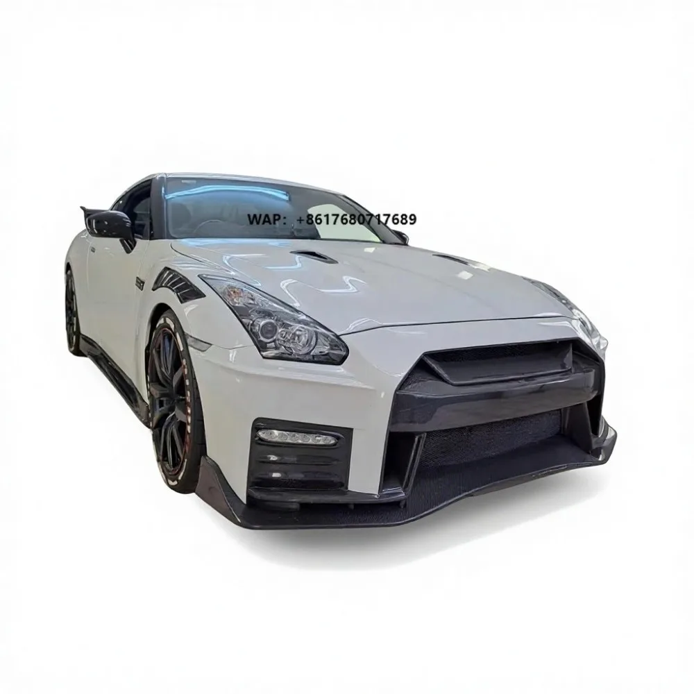 Nismo Style Body Kit for  GTR R35 2008-2016 Partial Carbon Bumpers Spoiler Side Skirts for  GTR