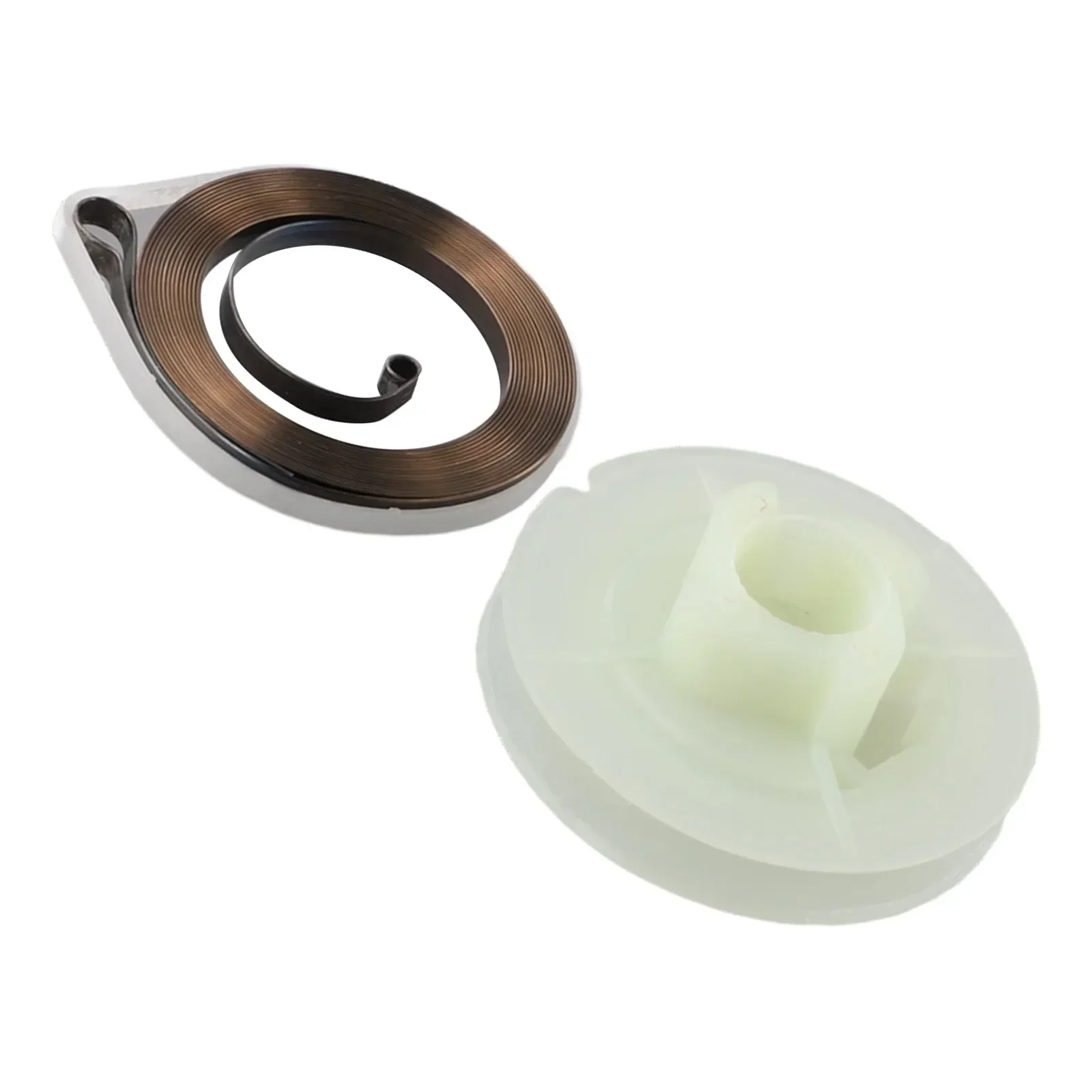 Starter Spring And Pull Rope Kit For Chinese Chainsaw 4500 5200 45cc 52cc Replacement Components For ROTOR Pulley