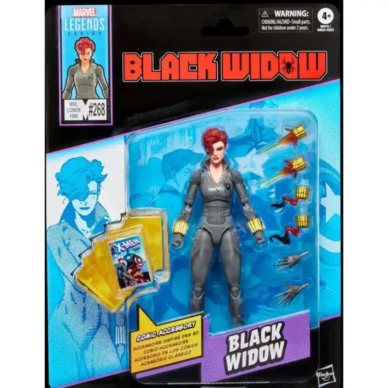 6-Inch Marvel Legend Series Marvel'S Beast Phoenix Silver Serfer Black Widow Daredevil Feral Action Figure Model Collect Toy Gif