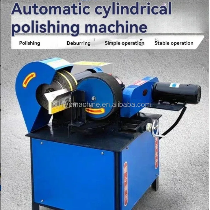 Wood Polishing Machine Sanding Polishing Machine Wheels Automatic Centerless Round Pipe Grinding Machine for Aluminium Polishing