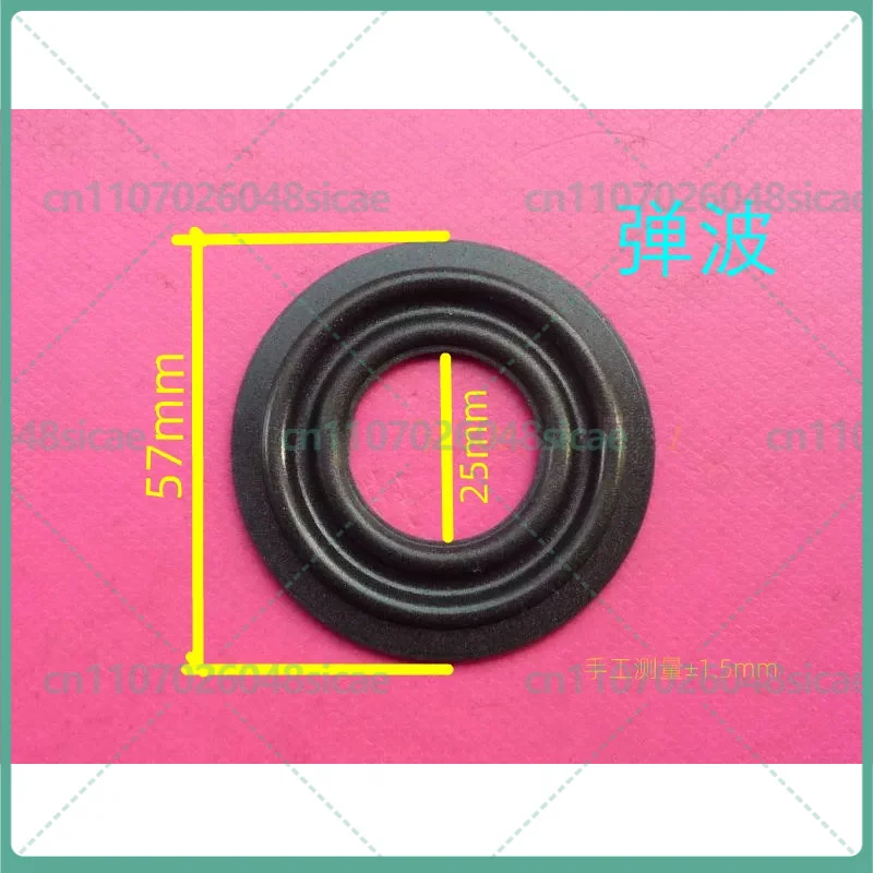 2-8pcs 3.5 Inch Foam Surround, 57mm Outer Diameter Black Suspension Gasket for JBL Speaker Woofer Repair Replacement Part