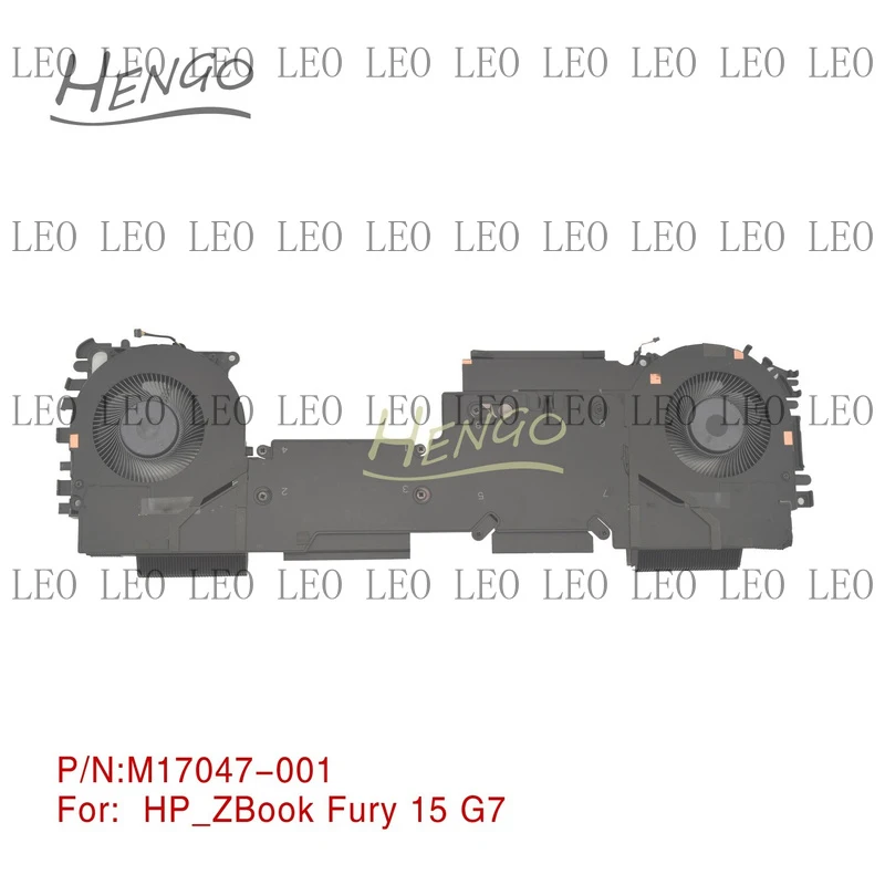 SS  New For HP ZBook Fury 15 G7 CPU GPU Cooling Fan Heatsink Cooler M17047-001
