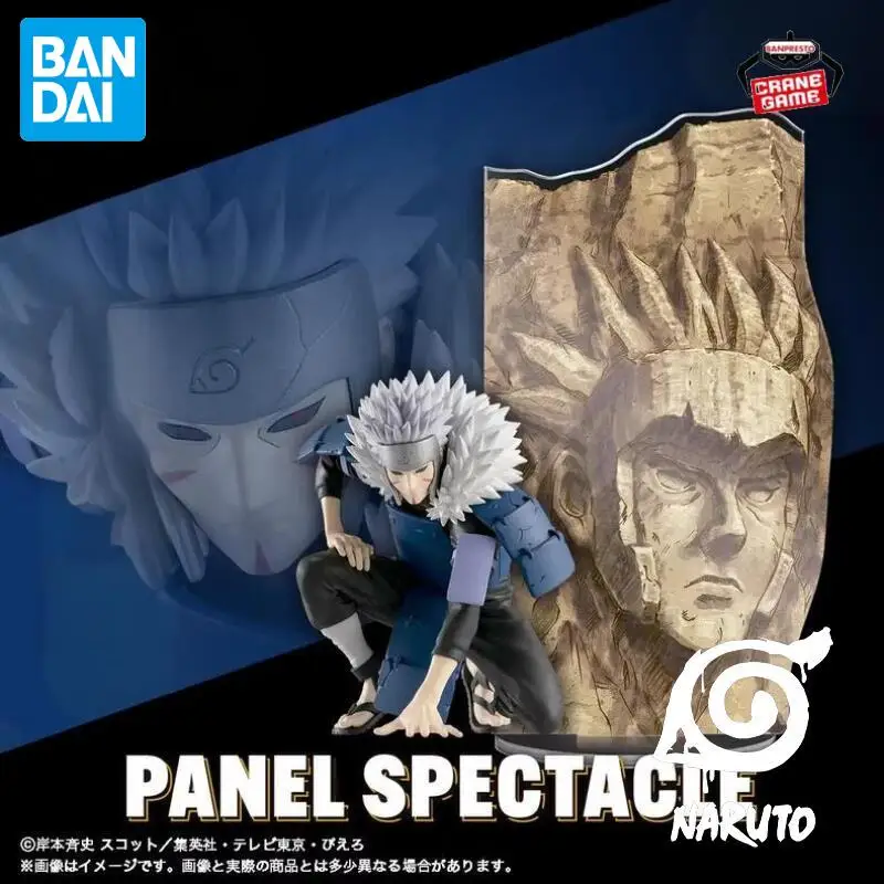 En Stock Bandai Original Naruto Senju Tobirama figura de Anime modelo de acción muñeca de dibujos animados juguete de escritorio decoración adornos regalos del Festival
