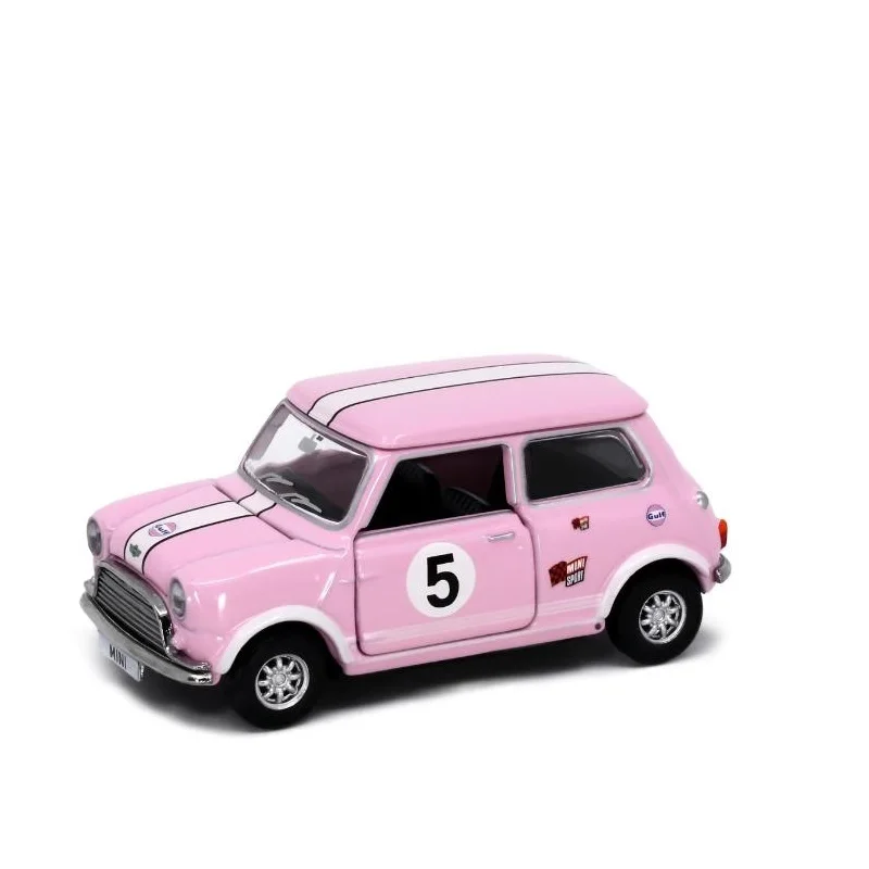 

Tiny 1:50 Mini Cooper Mk 1 Pink NO.11 Alloy Simulation Model Car