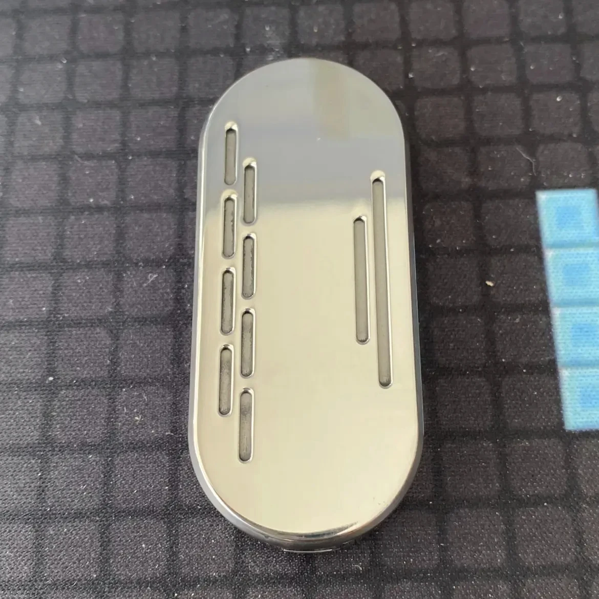 Fidget slider haptic spinner liga de titânio diapasão edc brinquedos sensoriais alívio do estresse foco tdah adultos portátil