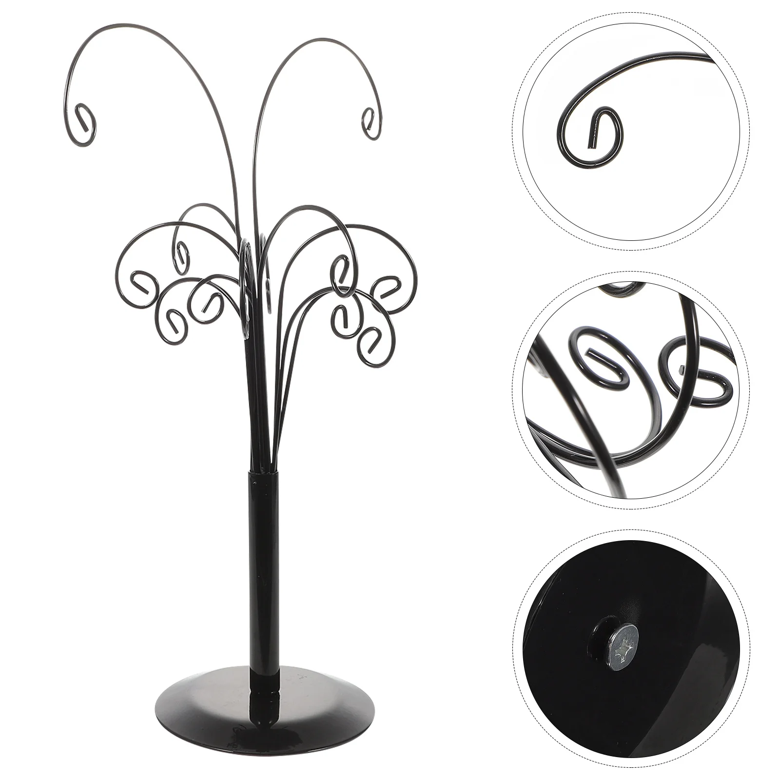 Jewelry Display Rack Metal Earring Holder Organizer Stand For Desktop Necklace Storage Jewelry Shop Rack Earring Display