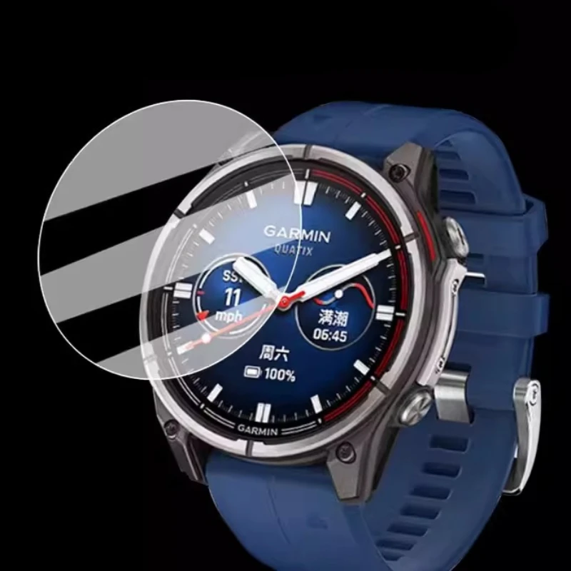 

For Garmin Quatix 8 Pro 47 51 Mm Screen Protector Tempered Glass for Watch Quatix8 8Pro Watch Film Waterproof Protective Film