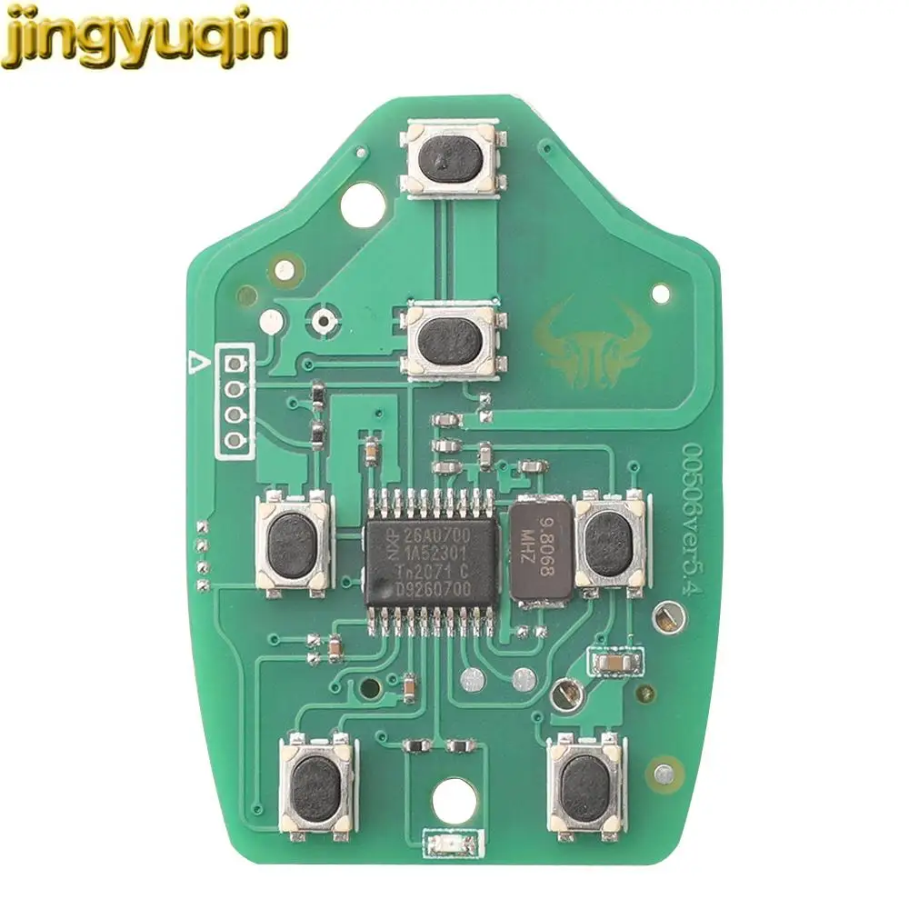 Jingyuqin Afstandsbediening Autosleutelzakje ID46 313.8Mhz Voor Honda Odyssey Elysion N5F-A04TAA 5/6 Knoppen Auto Vervanging