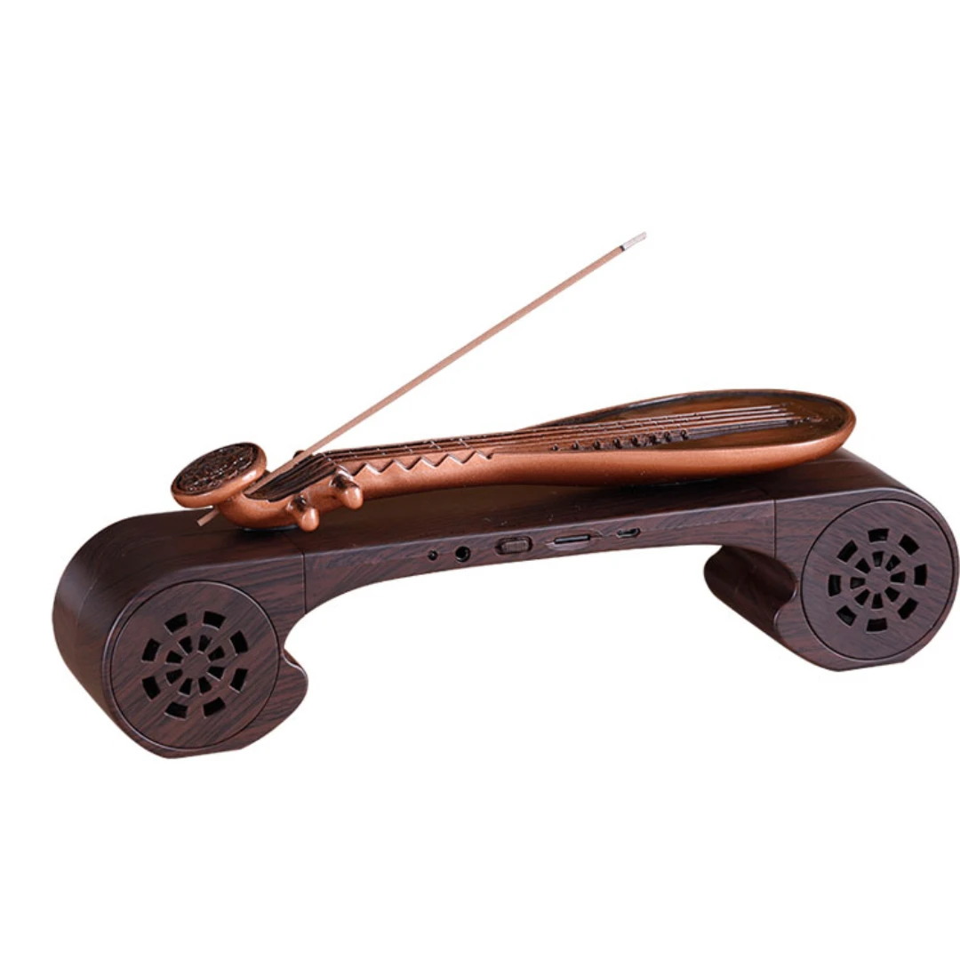 Classical Music Machine Player Tea Room Yoga Aromatherapy Stove Light Music Portable Speaker Incense Holder Bluetooth Speaker