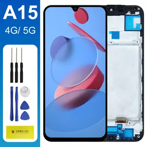 Bilashmart LCD Screen Samsung Galaxy A15 5G A156B A156B/DS LCD Display Digital Touch Screen with Frame Samsung Galaxy A15 A155F