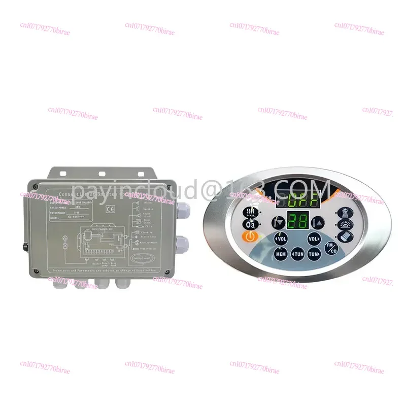 KL-819 Massage Bathtub Controller Control Board Computer Spa Control System for Bathtub Used with CE